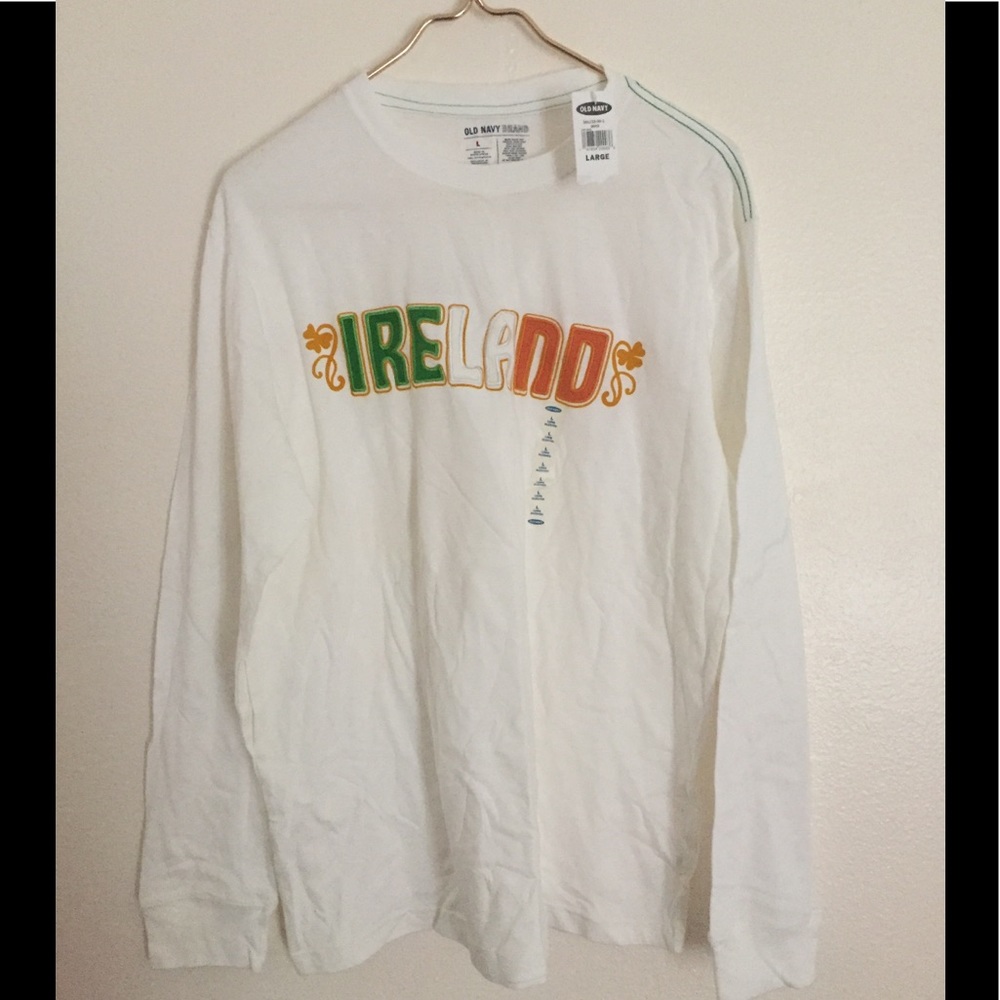NWT Old Navy Ireland Long Sleeve Shirt L